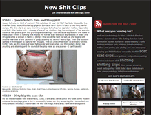 Tablet Screenshot of newshitclips.com